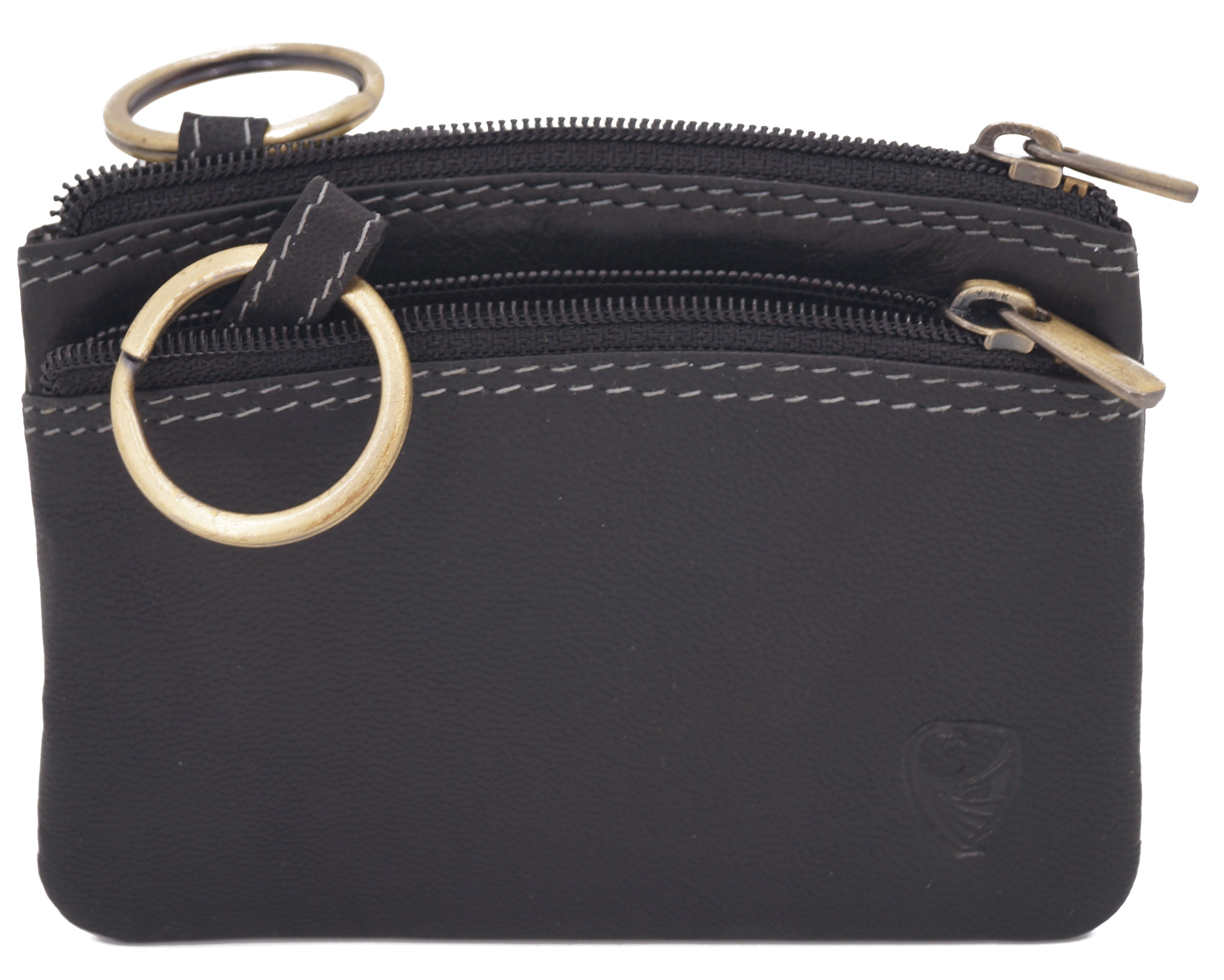 GERMANUS Schlüsseletui Schlüsselmäppchen Schlüsseletui 2789 (Schwarz)